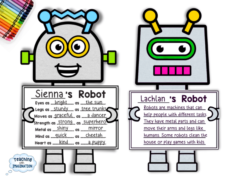 You and your students can create your very own fun and unique Wild Robot crafts! 