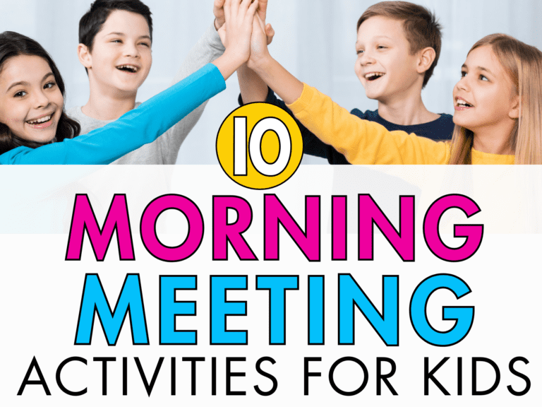 morning meeting activities