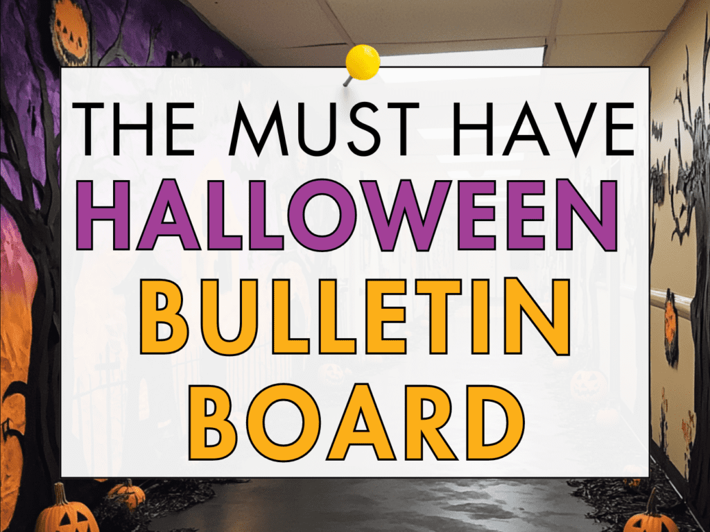 Best Halloween Bulletin Board hallway