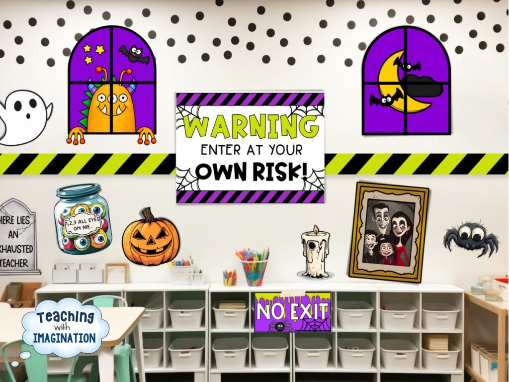 Halloween Classroom Transformation 3