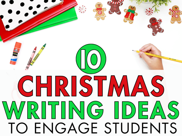 Christmas Writing Prompts Cover