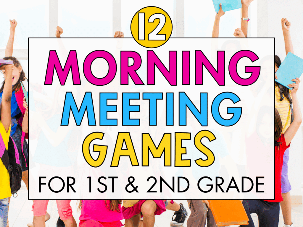 morning meeting games blog cover