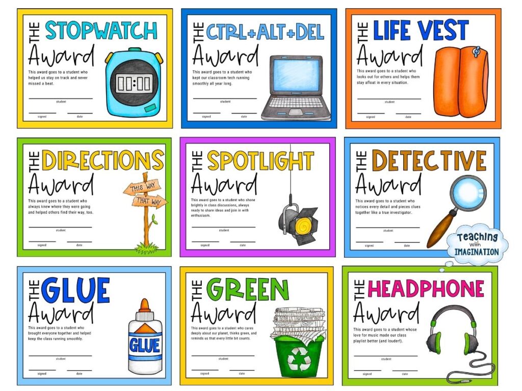 end of year award ideas 4